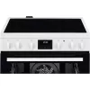 Electrolux LKR64023AW Cocina eléctrica independiente con placa vitrocerámica, 4 zonas, horno 58L, blanco