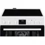 Electrolux LKR64023AW Cocina eléctrica independiente con placa vitrocerámica, 4 zonas, horno 58L, blanco