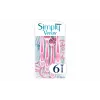Gillette Simply Venus 3 Maquinilla de afeitar desechable para mujer, 3 cuchillas, banda MoistureRich, 6 uds. 8006540826997