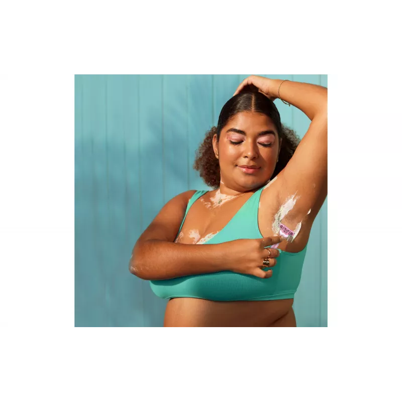 Gillette Simply Venus 3 Maquinilla de afeitar desechable para mujer, 3 cuchillas, banda MoistureRich, 6 uds. 8006540826997