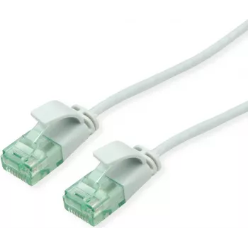 ROLINE RM Cable de red UTP Cat6A Slim gris 1,5m 21.45.3404