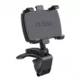 SBS Mobile Soporte de coche giratorio para salpicadero con clip para smartphones hasta 7 pulgadas, giro 360°, negro (TESUPPWHEELK)
