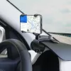 SBS Mobile Soporte de coche giratorio para salpicadero con clip para smartphones hasta 7 pulgadas, giro 360°, negro (TESUPPWHEELK)