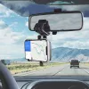 SBS Mobile Soporte de coche giratorio para salpicadero con clip para smartphones hasta 7 pulgadas, giro 360°, negro (TESUPPWHEELK)