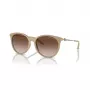 Armani Exchange Gafas de sol para mujer cuadradas AX4140S 834213 Havana Marrón Degradado 55/17/140 mm