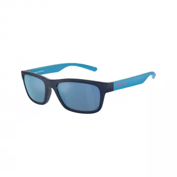 Arnette AN4340-275422 Gafas de sol unisex rectangulares, montura negra mate, lentes gris oscuro, 53mm