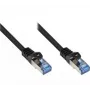 Cable de parcheo ESTARS Dätwyler Uninet 7702 FRNC Cat 6A S/STP con Hirose TM31 RJ45, negro, 1,5 m (ES1.7.0150BK)