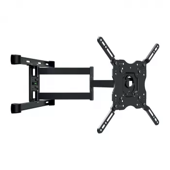 Soporte de pared para TV con movimiento completo Vivanco para pantallas de 32-65