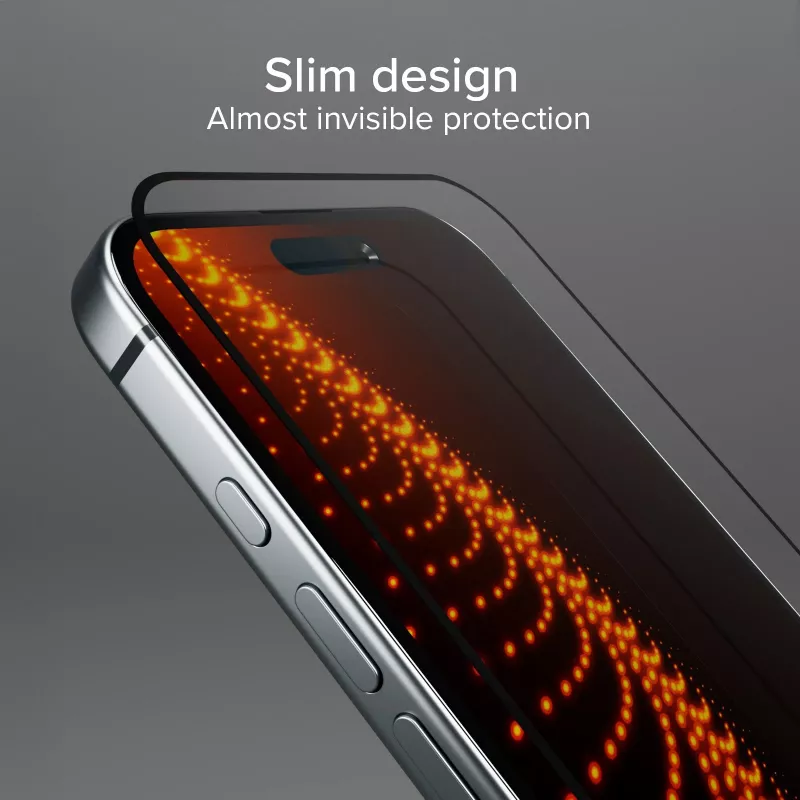 Protector de pantalla de cristal templado SBS Mobile para Apple iPhone 16e, 14, 13 Pro, 13 – 9H, 0,3 mm, oleófobo, sin burbujas, pack de 1 TEAPPLD3OIPSE25