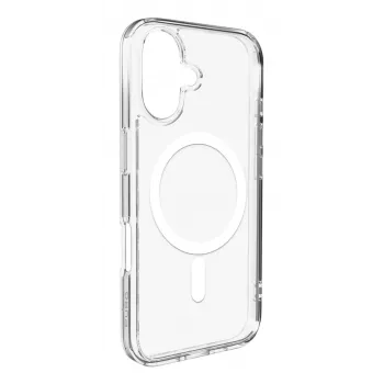 Funda protectora PURO para Apple iPhone 17 transparente blanca compatible con MagSafe