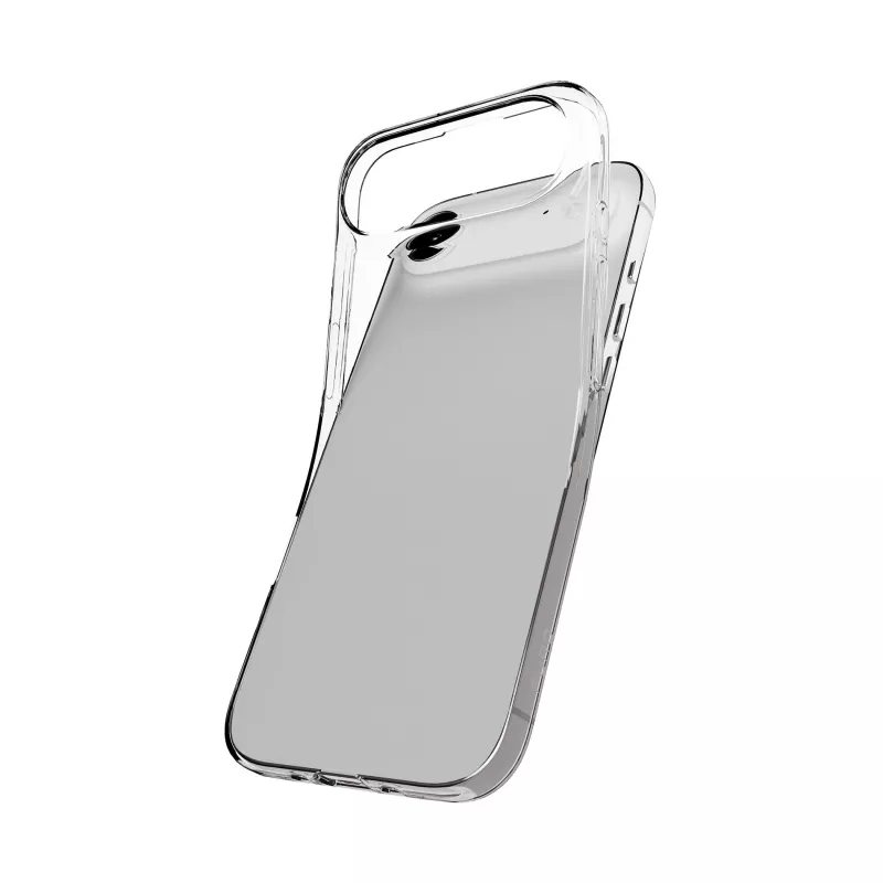 Funda TPU ultrafina Puro para Apple iPhone 17 Air transparente 0,3 Nude