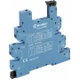 Zócalo de relé Finder con clip de retención, LED y supresión EMC, 93.61.7.024
