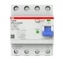 Interruptor diferencial ABB tipo B 4P 25A 30mA 3kA 4 módulos F204B-25/0.03-4TE 2CSF204568R1250