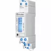 Contador de energía digital monofásico Finder 7M.24.8.230.0001, 230 V AC, 5(40) A, clase 1, LCD, salida de impulsos S0, carril DIN, 1 módulo, no conforme MID
