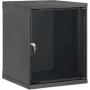 Armario de red de montaje en pared Intellinet 19 pulgadas, Basic Line, 12U, 560 mm de profundidad, negro RAL 9005 716758