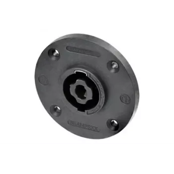 Neutrik NL4MPRXX conector speakON para chasis 4 polos hembra montaje en panel negro