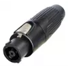 Neutrik NLT8FXX-BAG conector speakON de cable 8 polos, hembra, negro