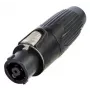 Neutrik NLT8FXX-BAG conector speakON de cable 8 polos, hembra, negro