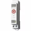 Finder termostato para armario eléctrico 7T.81.0.000.2402, 1 contacto NC, 250 V AC, 10 A, 0-60 °C, carril DIN