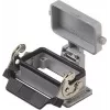 ILME CHI16LS Carcasa de montaje en superficie, tamaño 77.27, aluminio fundido a presión, Gris, palanca única, IP65, M25