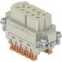 ILME CSAHF10 Módulo hembra 10P+PE plateado SQUICH 16A 250V tamaño 49.16