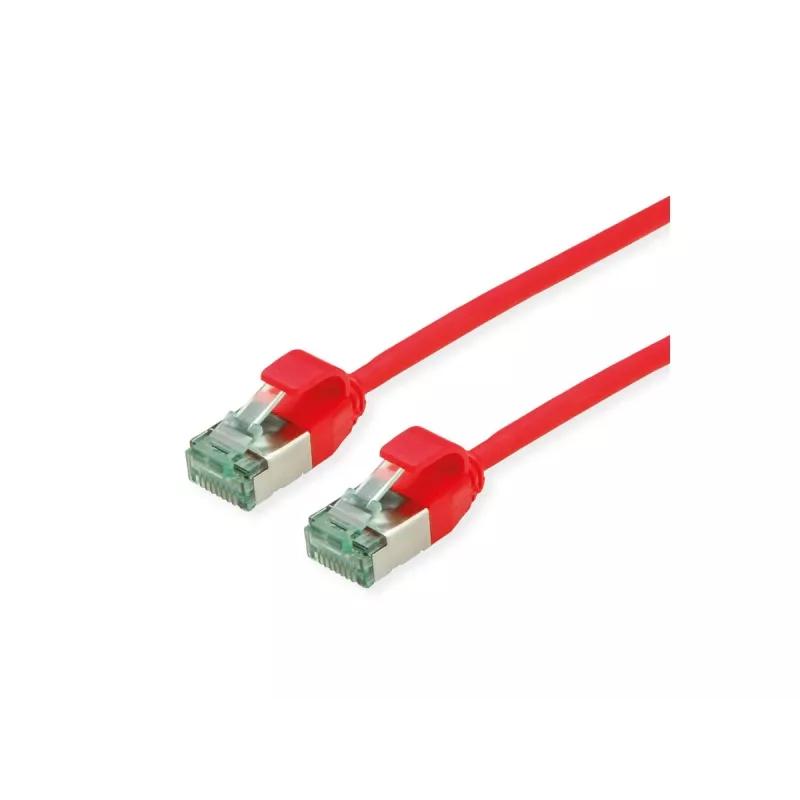 ROLINE RM Cable de red U/FTP Cat.6A Class EA Slim rojo 2m 21.45.3315