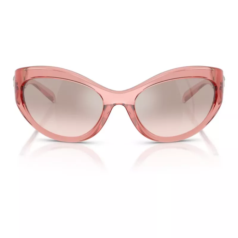 Versace VE4485 Gafas de sol para mujer – montura habana marrón, lentes degradadas marrones, 59mm VE4485-53228Z