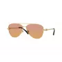 Versace VE2283-1002EL Gafas de sol para hombre, montura negra, lentes grises, 61mm
