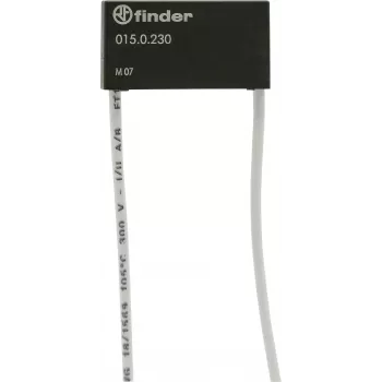 Finder 015.0.230 Módulo de supresión de corriente residual para relés de la serie 15