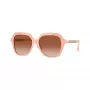 Burberry BE4389-406113 Gafas de sol para mujer, montura marrón oscuro, lentes degradadas marrones, 55/16/140 mm