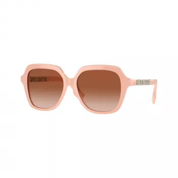 Burberry BE4389-406113 Gafas de sol para mujer, montura marrón oscuro, lentes degradadas marrones, 55/16/140 mm
