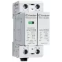 Finder 7P.02.8.275.1012 Protector contra sobretensiones Tipo 2, 1 polo, 275 V AC, 60 kA, carril DIN