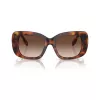Burberry BE4410-331613 Gafas de sol cat-eye para mujer, Havana/marrón degradado, 52/18/140 mm