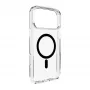 Puro Funda protectora para Apple iPhone 17 Pro Max transparente negra MagSafe