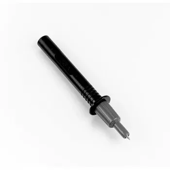 HT Instruments 404-IECN Adaptador de seguridad banana macho de 4mm a hembra, CAT III 1000V / CAT IV 600V, 32A, negro 1003020