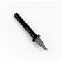 HT Instruments 404-IECN Adaptador de seguridad banana macho de 4mm a hembra, CAT III 1000V / CAT IV 600V, 32A, negro 1003020