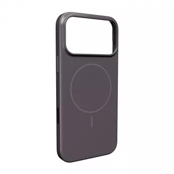 PURO Pulse Funda para Apple iPhone 17 Pro Max, gris, compatible con MagSafe