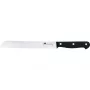 DUE CIGNI 2C 761/20 Cuchillo de pan dentado 26 cm acero X50CrMoV15 mango POM negro