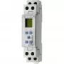 FINDER 127100240000 Temporizador digital programable, 1 conmutador 16A, 24V AC/DC, carril DIN