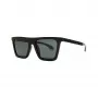 Versace VE4468UGB187 Gafas de sol de mujer estilo cat-eye, montura negra, lentes gris oscuro, 53-19-140 mm