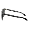 Versace VE4468UGB187 Gafas de sol de mujer estilo cat-eye, montura negra, lentes gris oscuro, 53-19-140 mm