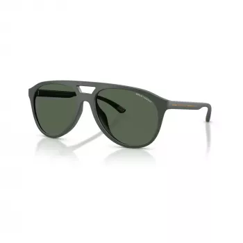 Armani Exchange AX4156SU 83777 Gafas de sol de hombre negro mate/gris oscuro 59mm