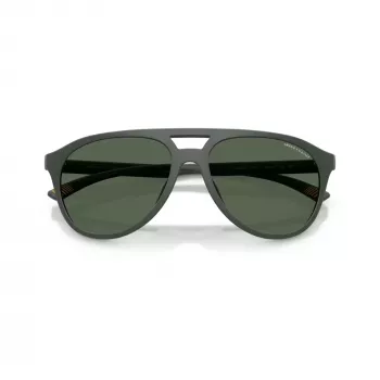 Armani Exchange AX4156SU 83777 Gafas de sol de hombre negro mate/gris oscuro 59mm