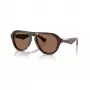 Burberry BE4437U300273 Gafas de sol de hombre, cuadradas, Havana/Marrón oscuro, 55-18-145