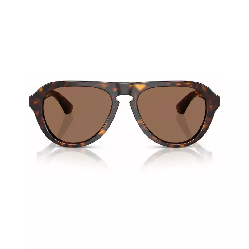Burberry BE4437U300273 Gafas de sol de hombre, cuadradas, Havana/Marrón oscuro, 55-18-145