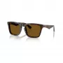 Burberry BE4434-300283 Gafas de sol de hombre, montura Havana marrón oscuro, lentes degradadas marrones, 57/20/145 mm