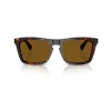Burberry BE4434-300283 Gafas de sol de hombre, montura Havana marrón oscuro, lentes degradadas marrones, 57/20/145 mm