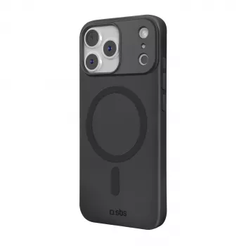 SBS Instinct Funda para Apple iPhone 17 Pro Max Negra compatible con MagSafe TEINSTMAGIP1769K