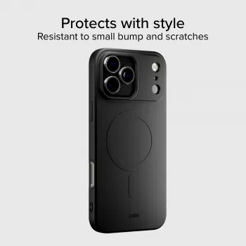 SBS Instinct Funda para Apple iPhone 17 Pro Max Negra compatible con MagSafe TEINSTMAGIP1769K