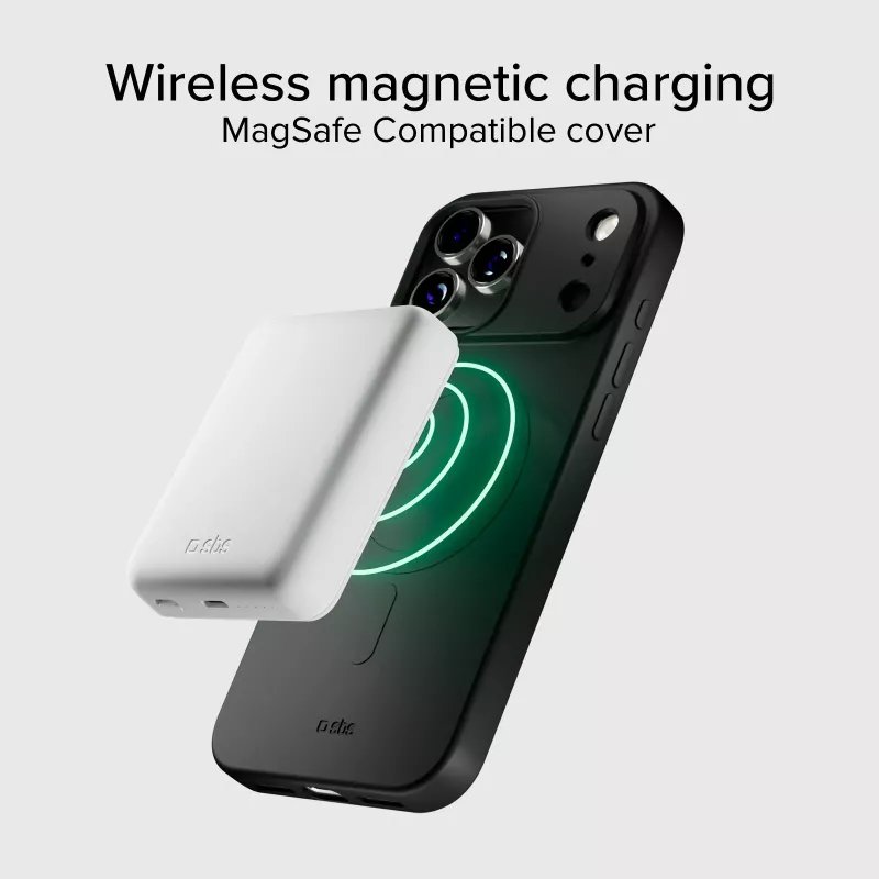 SBS Instinct Funda para Apple iPhone 17 Pro Max Negra compatible con MagSafe TEINSTMAGIP1769K